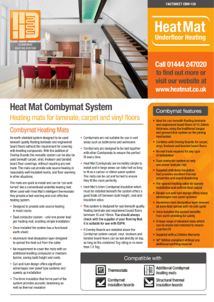 Combymat Fact Sheet / Data Sheet