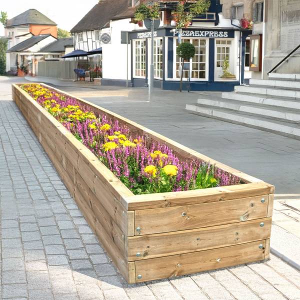 Longley Timber Planter