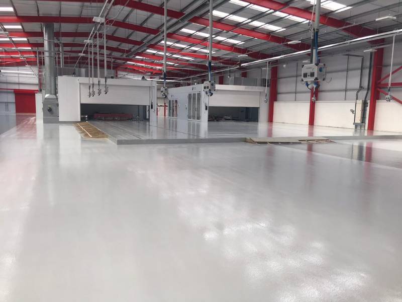 Honda Import Centre Resin Floor