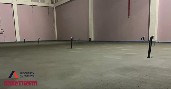 Dublin City University Polaris Building | 3,500 m² Rapidur® EB5 Floor Screed | B Doherty Screeding
