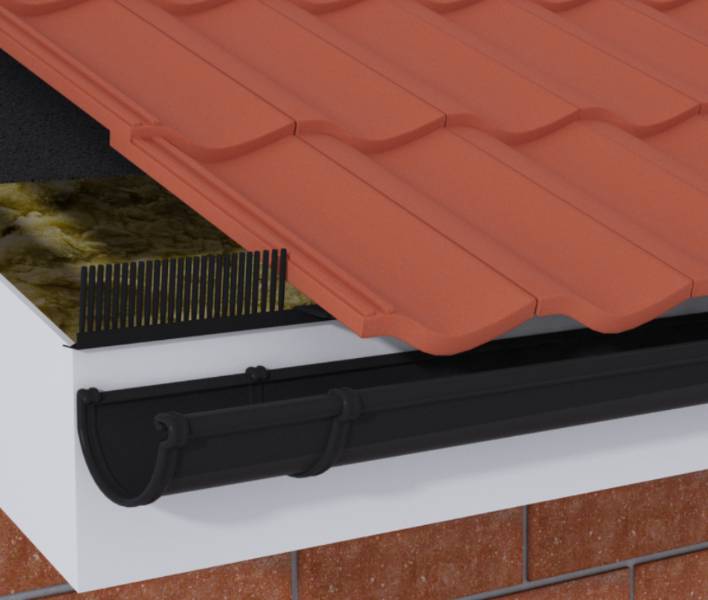 Eaves Bird Comb Filler