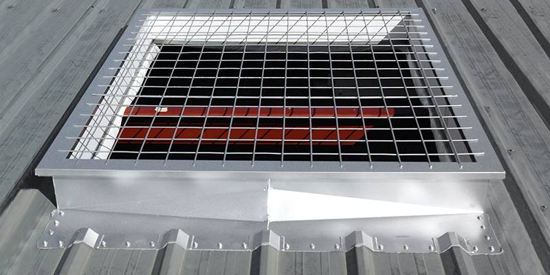 Prismatic Skylight Roof Curb System 