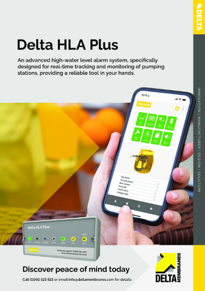 Delta HLA Plus - Monitoring and Notification High Water Level Alarm