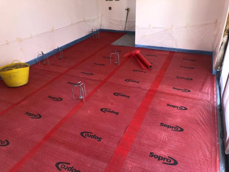 Floor Refurbishment | Sopro VS 582 Leveller and Mesh | Ciaran McAteer Contractors