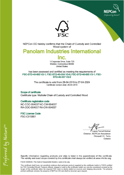 FSC Certification