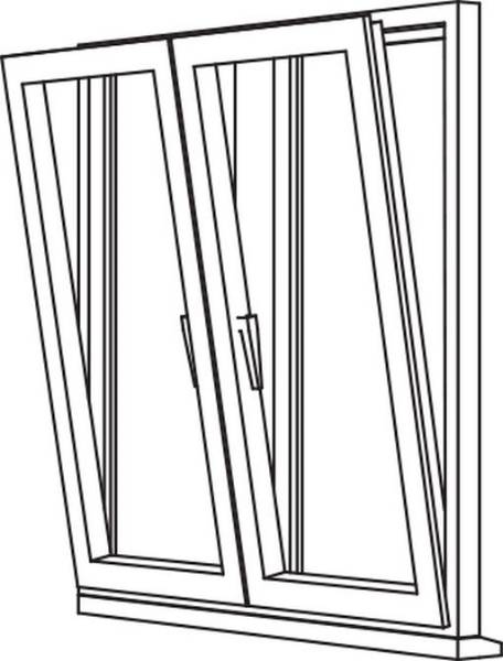 Zendow 5000 Tilt & Turn (Standard Sash) - TT3 Opener/Opener