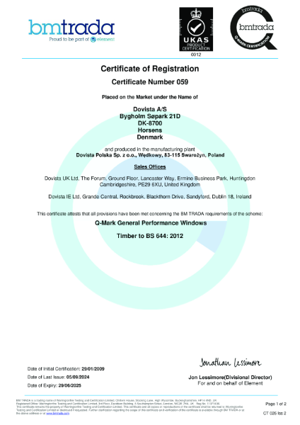 Q-Mark  Window General Performance scheme