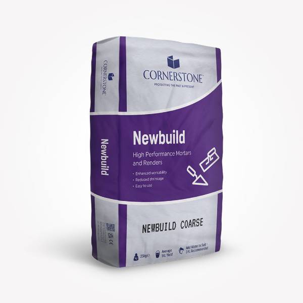 Newbuild Coarse Mortar and Render - Hydraulic Lime Mortar