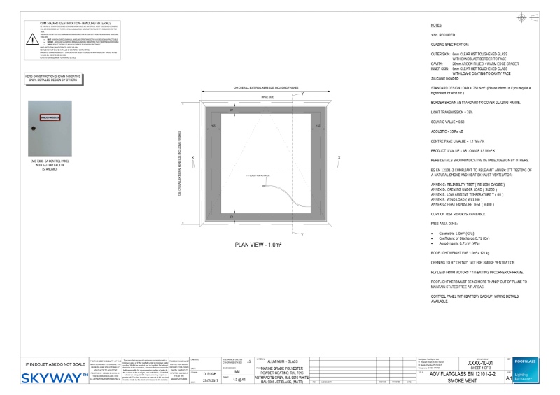 DWG AOV 1m² Gfa Plan View