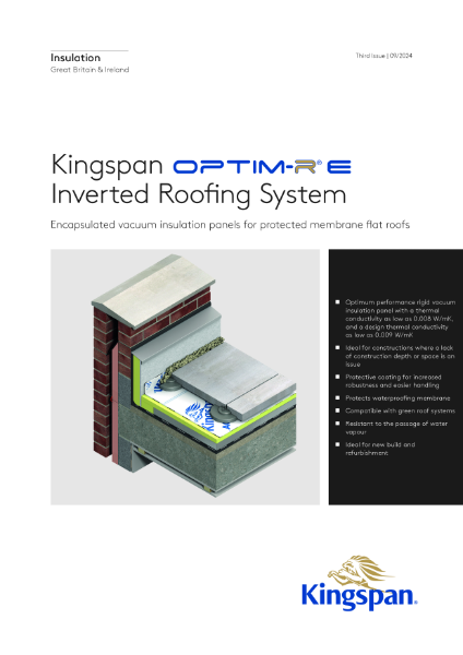 Kingspan OPTIM-R E Inverted Roofing System brochure