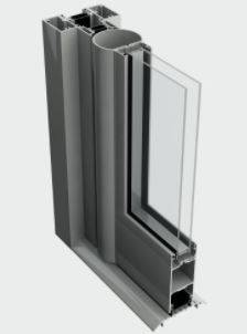 AluK GT55 NI Non-thermally Broken Commercial Door System