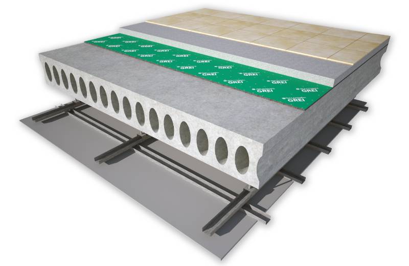 Grei & Upgrei Acoustic Floor Insulation - Resilient layer