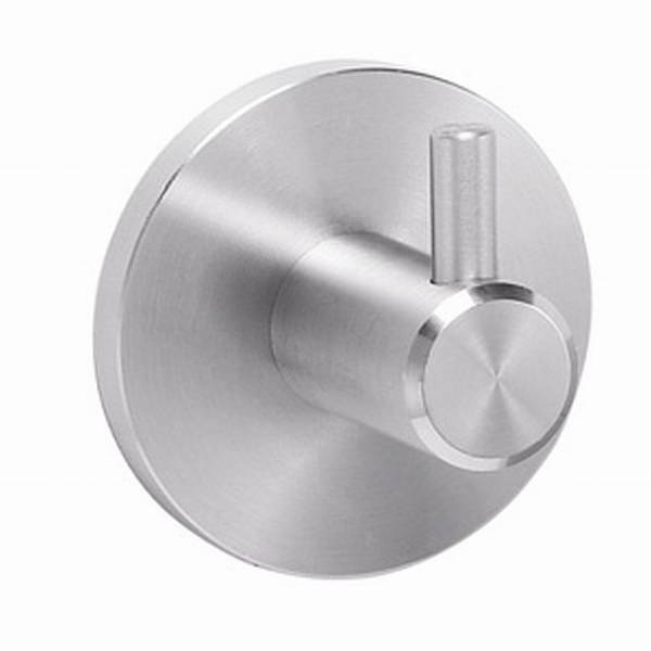 Dolphin Stainless Steel Robe Hook and Door Stop BC406