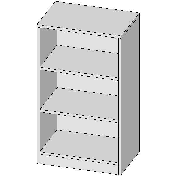 Half Height Shelving Unit 