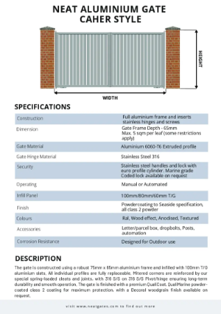 NBS PROGRESS DOCUMENT CAHER STYLE