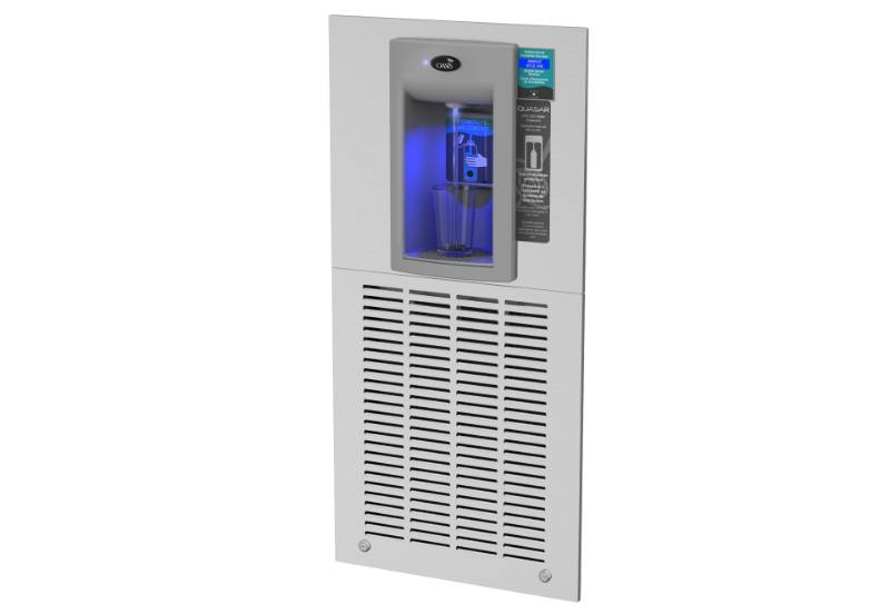 MWEBQ Fully Recessed Hands-Free Bottle Filler With QUASAR UV Out