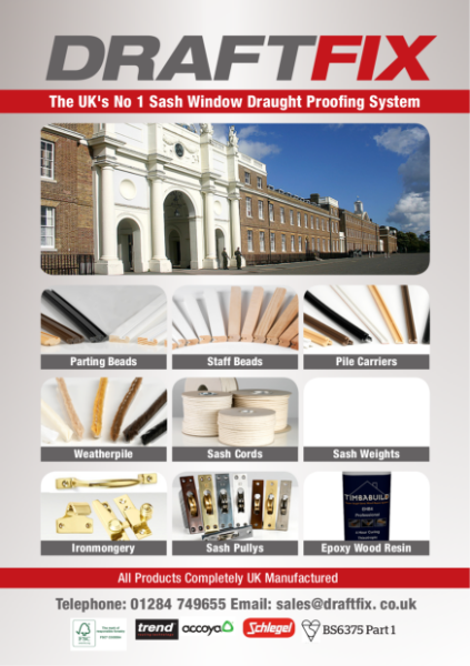 DRAFT
The UK's No 1 Sash Window Draught Proofing System