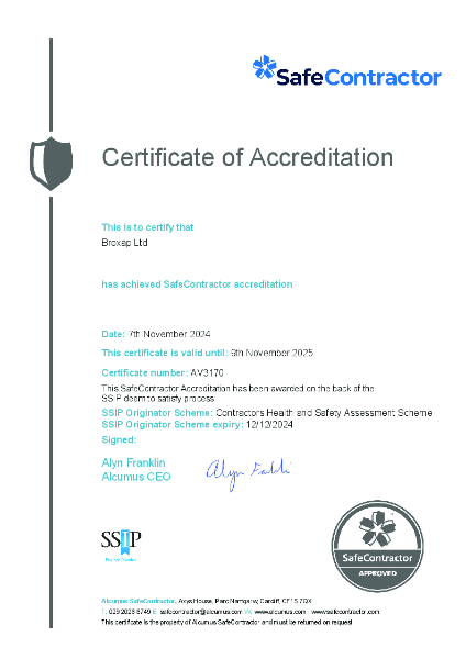Health & Safety Accreditation