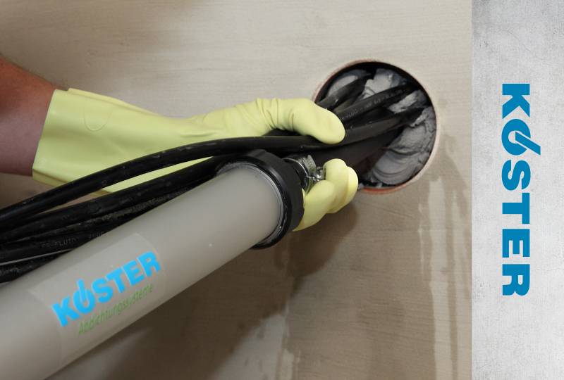 Sealant for Cable and Pipe entries in below-ground service penetrations - Koster KB Flex 200