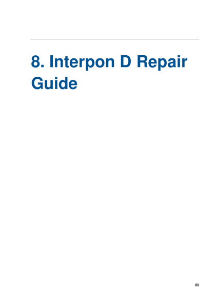 On-Site Repair Guide.