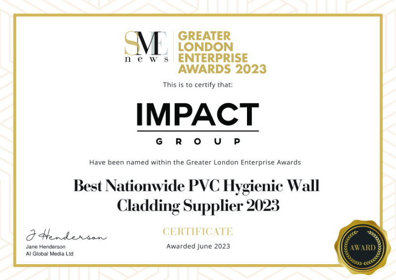 Best Nationwide PVC Hygienic Wall Cladding Supplier 2023