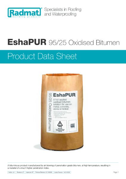 EshaPUR 95/25 Oxidised Bitumen