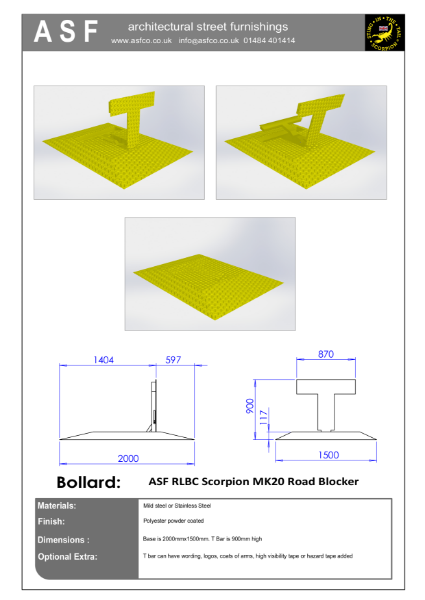 ASF RLBC Scorpion MK20 Roadblocker