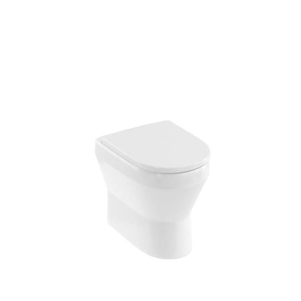 Curve2 Rimless Back-to-wall WC Including Soft Close Seat