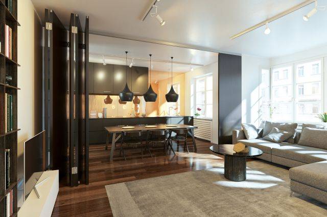 Variofold 80 H (Folding Sliding Wall Hardware) - Sliding wall