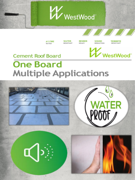 Weplus Cement Roof Board - Product information sheet