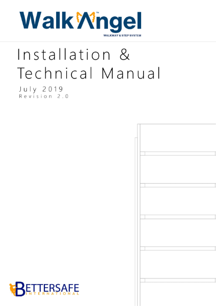 Walk Angel Manual - Roof Sheet Installation