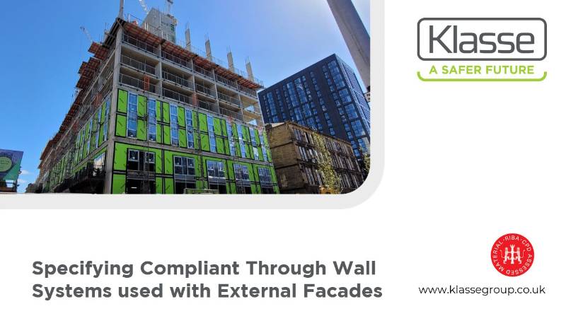 Specifying Compliant Through Wall Systems Used With External Facades