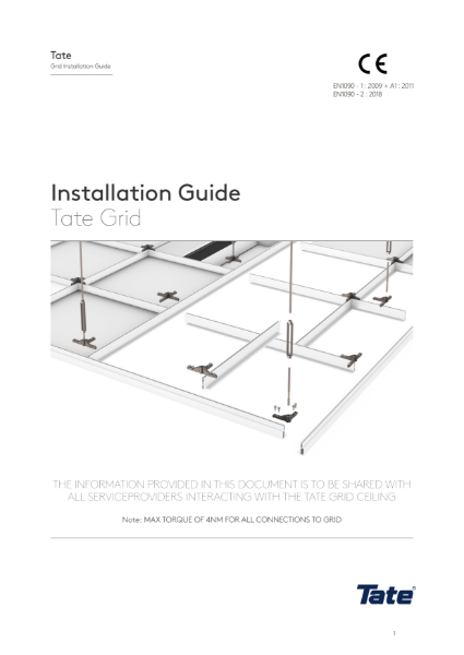 Tate Grid LEC Installation Guide
