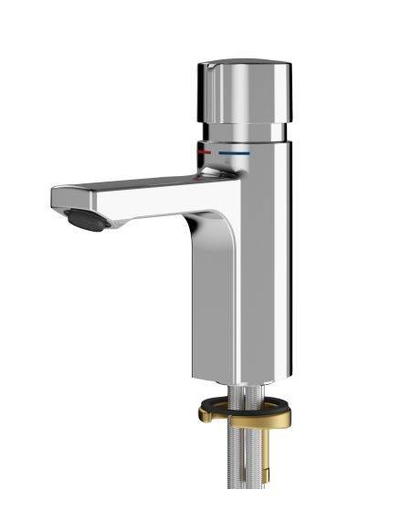 F5 Self Closing Pillar Mixer