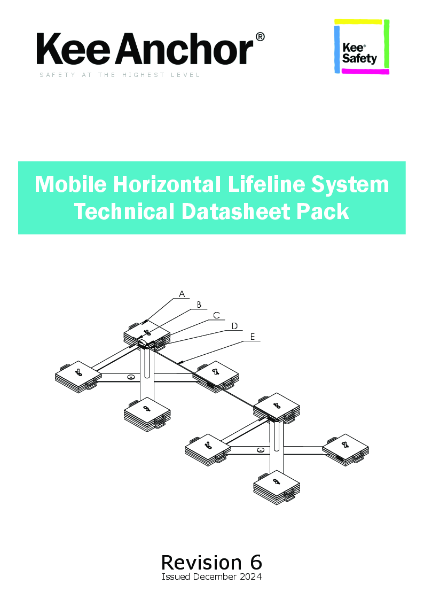 Mobile Horizontal Lifeline System Technical Datasheet Pack