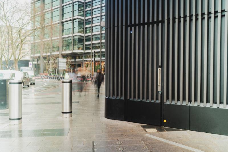 Bespoke Steel Doorsets at Old Street Station, London