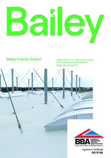 Bailey Atlantic TPO Single Ply Brochure