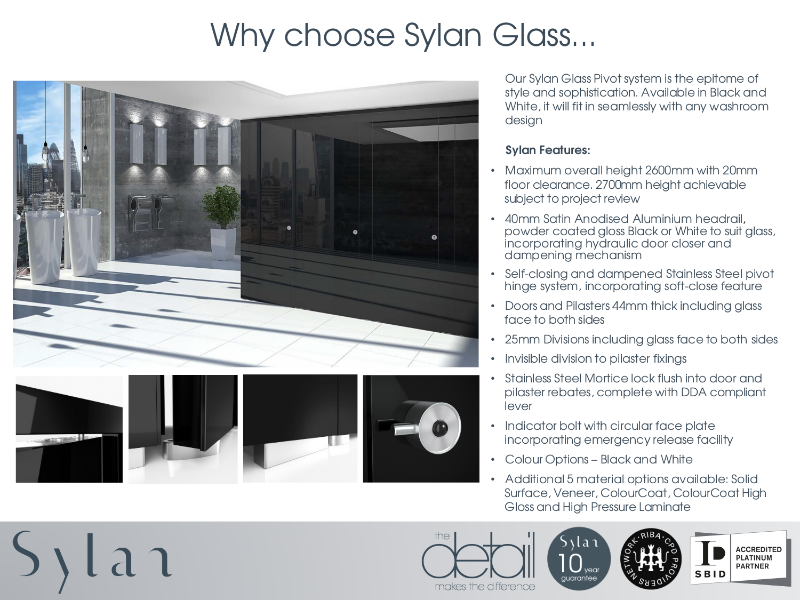 Sylan Glass Pivot