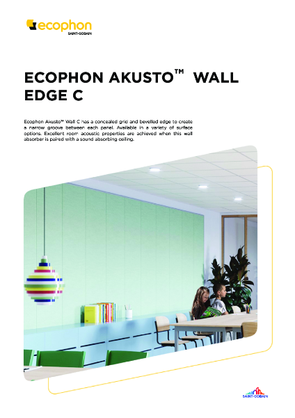 Ecophon Akusto Wall C Data Sheet