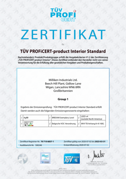 TUV Certification