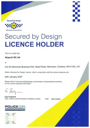 Secured by Design (SBD)