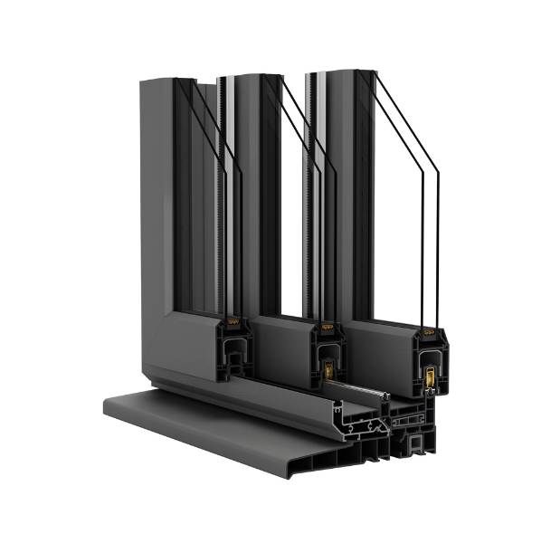 Patiomaster Inline Sliding Patio Door Profile 22 Systems NBS Source