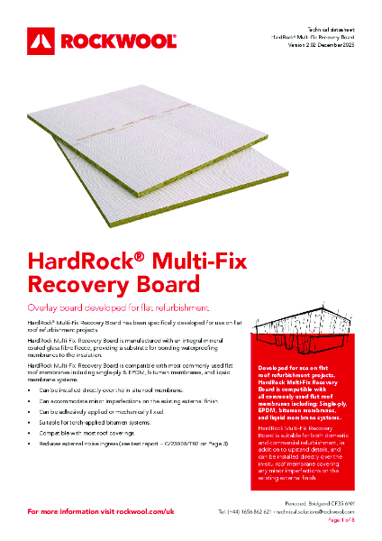 HardRock Multi-Fix Recovery Board - Datasheet