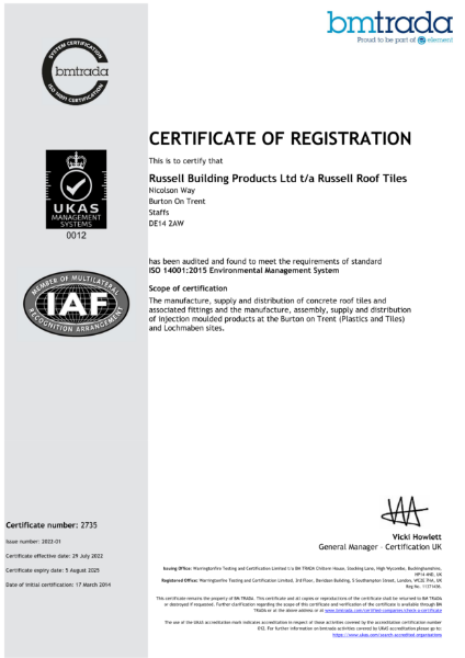 ISO 14001 Environmental Management Systems