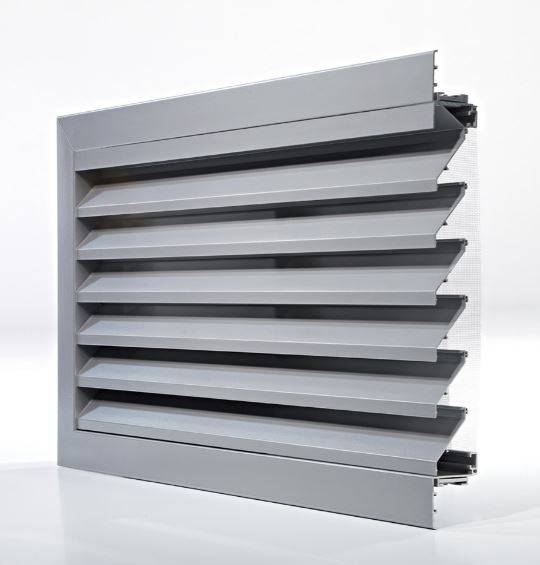 DucoGrille Classic G 50Z - Recessed Aluminium Wall/ Window Louvres