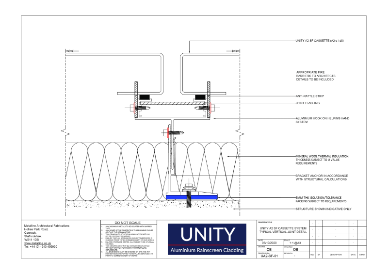 Unity A2 SF-01 Technical Drawing