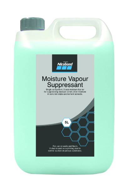 Moisture Vapour Suppressant (MVS) - One-Component Two-Coat Moisture Barrier