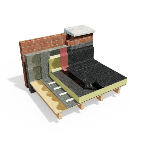Profiles XL FireSmart Plus System - Warm Roof / Safe2Torch / Partial Bond / Heated / PIR - System Number 11