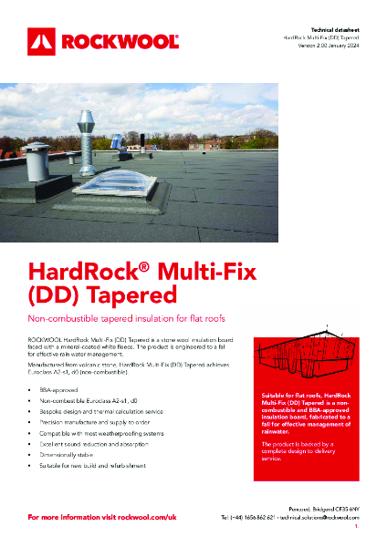 ROCKWOOL MultiFix (DD) Tapered Brochure