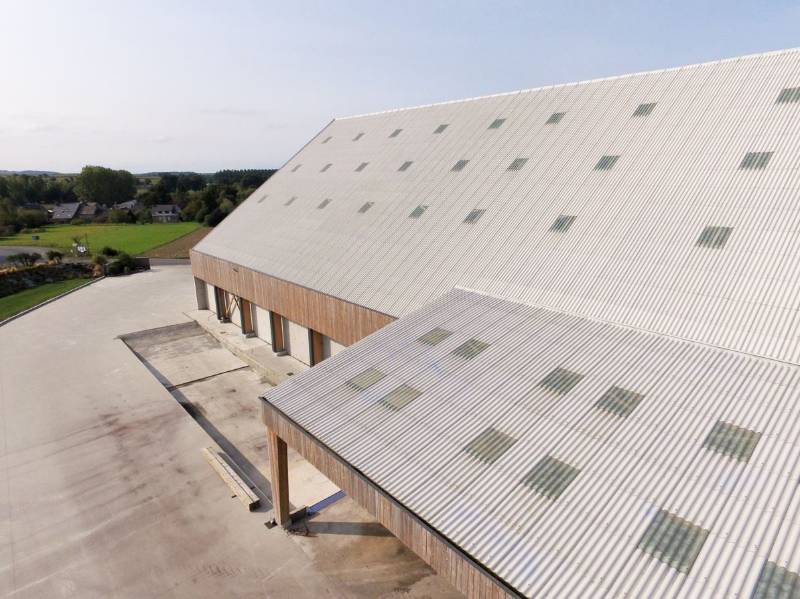 Cereal Shed featuring Eternit FarmTec